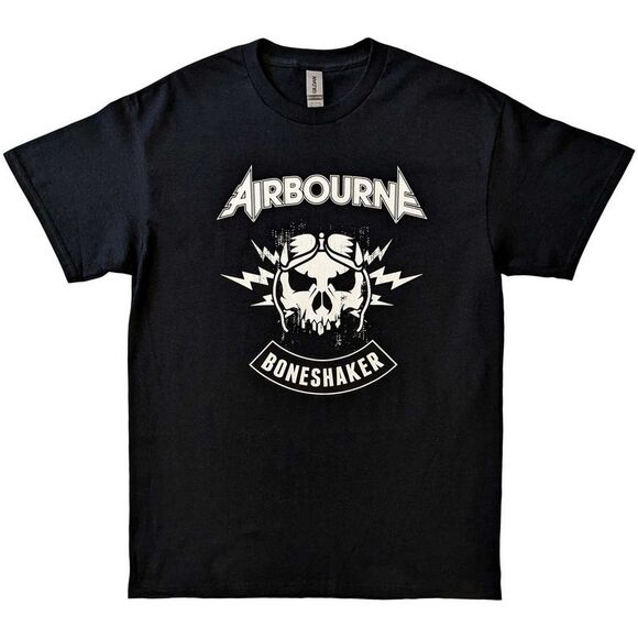 Airbourne Unisex Adult Boneshaker R �'n�' R T-Shirt / Black - Picture 1 of 2